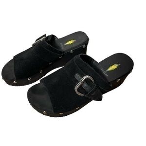 VOLATILE WOMEN'S WEDGES SANDAL SHOE Size 10 
Color Black